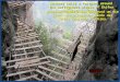 1 Workers build a footpath around the vertiginous slopes of Shifou Mountain in China. Arbeiter bauen einen Weg rund um die schwin- delerregenden Wände