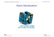 Pestalozzi 7/2012 International Development Cooperation Paris Declaration