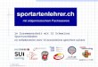 In Zusammenarbeit mit 12 Schweizer Sportverbänden en collaboration avec 12 associations sportives suisses © Copyright sportartenlehrer.ch