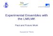 Experimental Ensembles with the LM/LMK Past and Future Work Susanne Theis