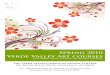 Spring Verde Valley Art Class Brochure