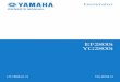 Yamaha Generator Ef2800i,Yg2800i Lit 19626 01 13