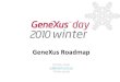 GeneXus Roadmap
