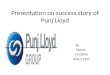 Presentation on Success Story of Punj Lloyd