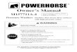Pressure Washer Product Manual