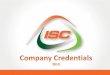 ISC Marketing Company Credentials v4 Eng