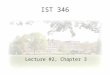 IST 346 - chapter 3
