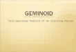 Geminoid Seminar