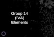 Group 14 (IVA) Elements - PHP