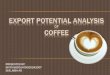 Export Potential Analysis of Indian Coffee