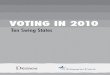 Voting in 2010: Ten Swing States