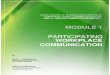 Module 1 Participate in Workplace Communication