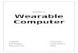 Wearable Computer Full Version