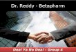 Dr. Reddy & Betapharm - An Ideal Acquisition