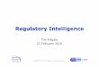 Regulatory Intelligence - Slides From SPIN 23.02.10