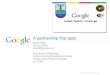 Google University Partnership