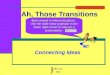 Transition Words + Quiz