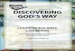 Discovering God's Way Promotional Flyer