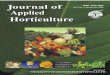 Journal of Applied Horticulture VOL 8