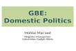 GBE - Domestic-Politics-2013.ppt