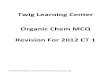 2010 Organic Chem Mcq