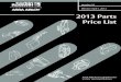 Corbin Russwin 2013 Parts Price Book
