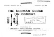 The German Squad in Combat