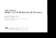 High-Yield Behavioral Science 2nd Ed