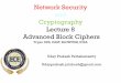 Network Security & Cryptography Lecture 8