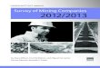 Survey of Mining Companies 2012/2013
