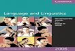 CUP Guide of Language and Linguistics