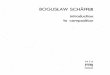 Bogusław Schaeffer - Introduction to Composition