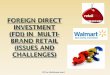 FDI in Multi-brand Retail (Issues and Challenges)
