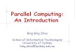 Parallel Computing An Introduction