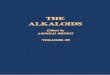 Alkaloids Chemistry & Pharmacology