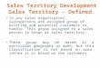 Territory Development and Time Management