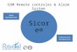 Sicore® GSM Remote controler & Alarm System Home Automation Industrial Automation