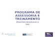 1 PROGRAMA DE ASSESSORIA E TREINAMENTO AMOSTRAS BIOLÓGICAS & IATA
