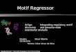 Biologia Molecular – Profª Kátia Guimarães e Prof.º Marcos Morais Jr. Motif Regressor Artigo:Integrating regulatory motif discovery and genome-wide expression