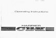 Harrier CBX - UK CB radio user instruction manual