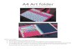 A4 Art Folder Tutorial