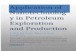 Application of Nanotechnology in Petroleum Exploration and Production