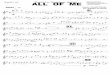 (Sheet Music) - All of Me - Arr Ivanusic - Satb - Score (Saxophone Quartet)