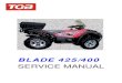 BLADE 425/400 ATV service manual