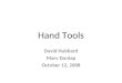 Hand Tools Presentation