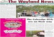 The Wayland News November 2012
