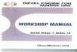 Workshop Manual Hino w04