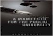 Holmwood (Ed) Manifesto for the Public University