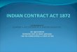 Indian Contract Act 1872 Ppt