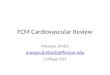 Cardiovascular Review and Notes (HAH)